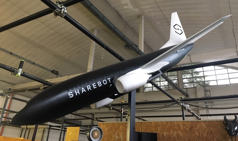 3D печать модели самолета